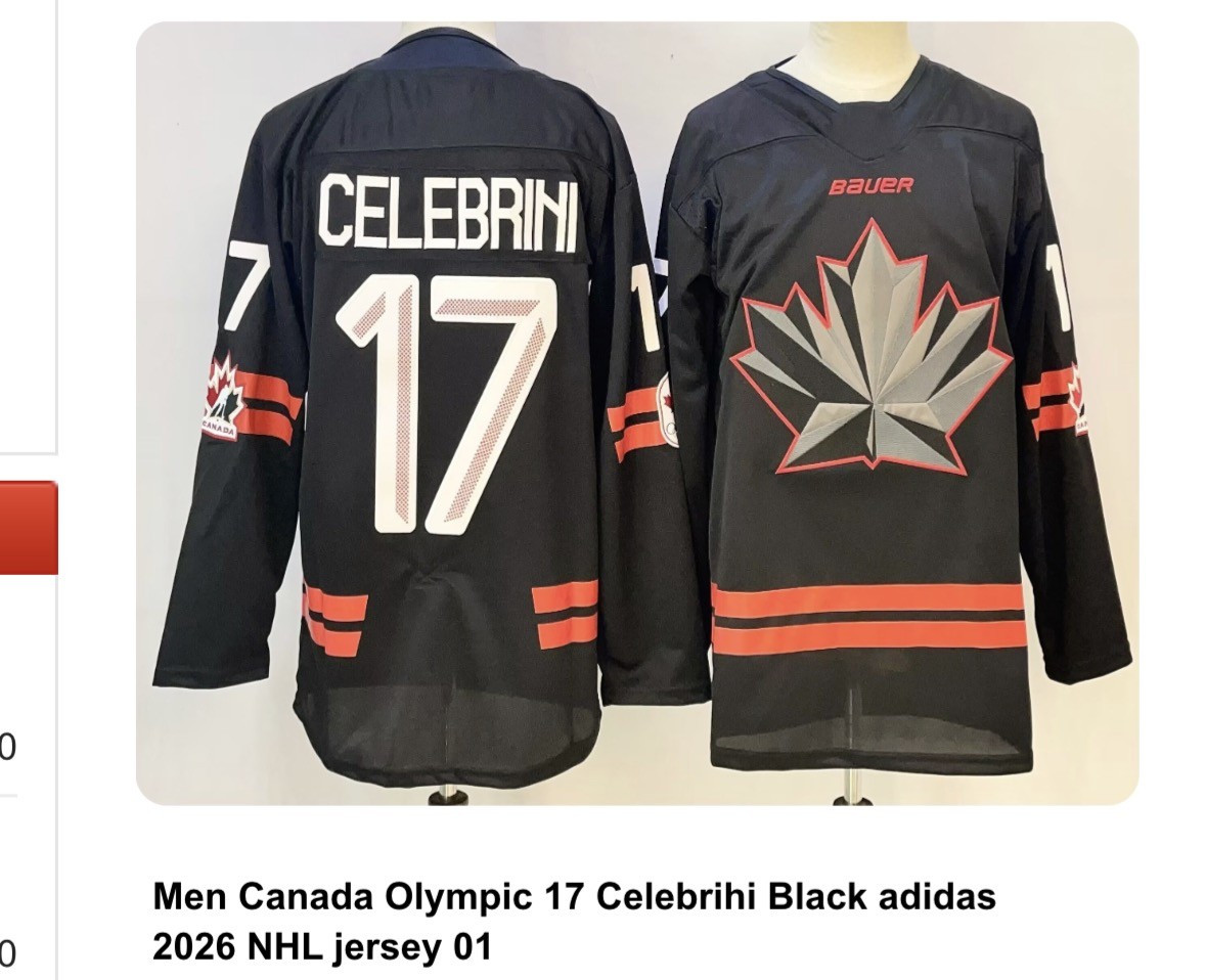 women Canada Olympic #17 Celebrihi black adidas 2016 NHL jersey 001